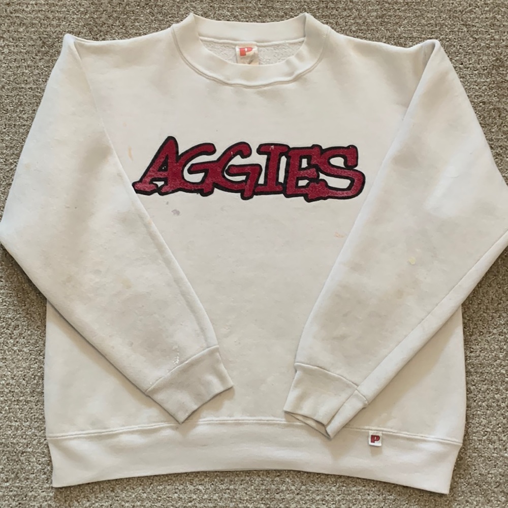 Vintage Texas A&M Aggies women’s large crewneck sweater 1980’s